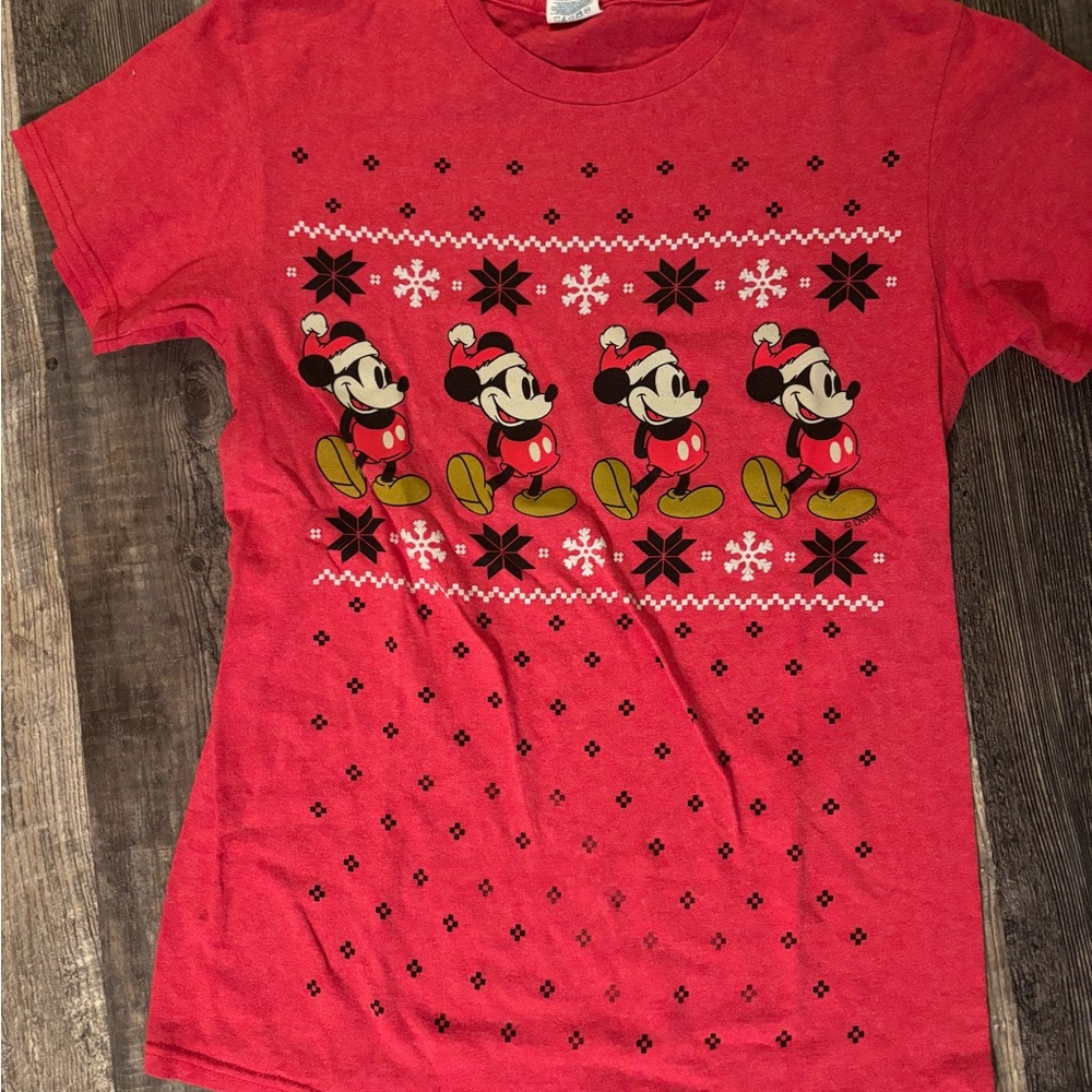 Disney Mickey Mouse Christmas T-Shirt